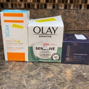 Skin care and moisturizer bundle